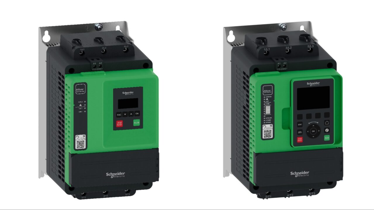 Schneider electric amplia la gamma di soft starter Altivar: tre nuovi modelli per l'industria digitalizzata