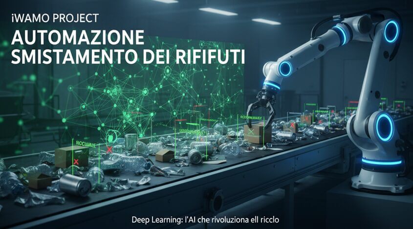 Automazione del processo di smistamento dei rifiuti grazie al Deep Learning: il progetto iWAMO