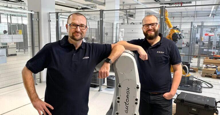 Christian Leng (Product Expert Safety) and Markus Winter (Produkt Management Safety)