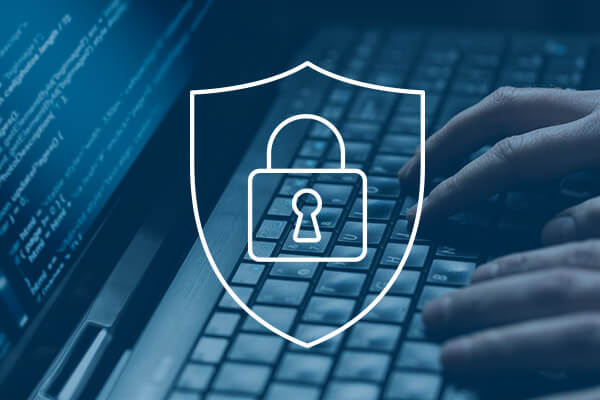 Computer crime concept