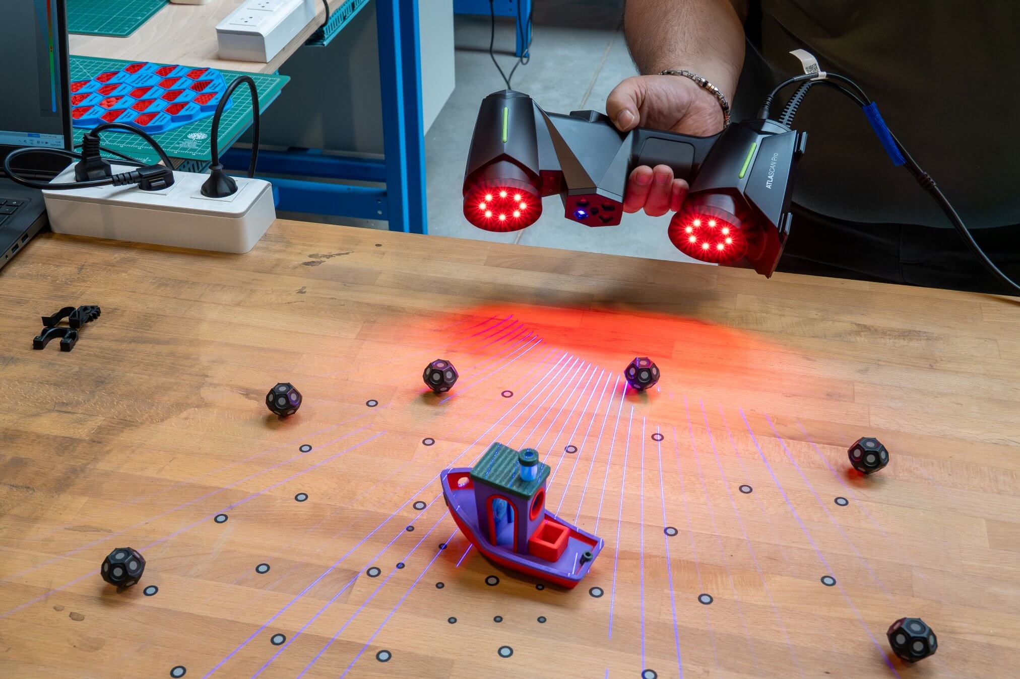 Atlascan Pro, lo scanner 3D professionale diventa per tutti (e fa anche il reverse engineering)