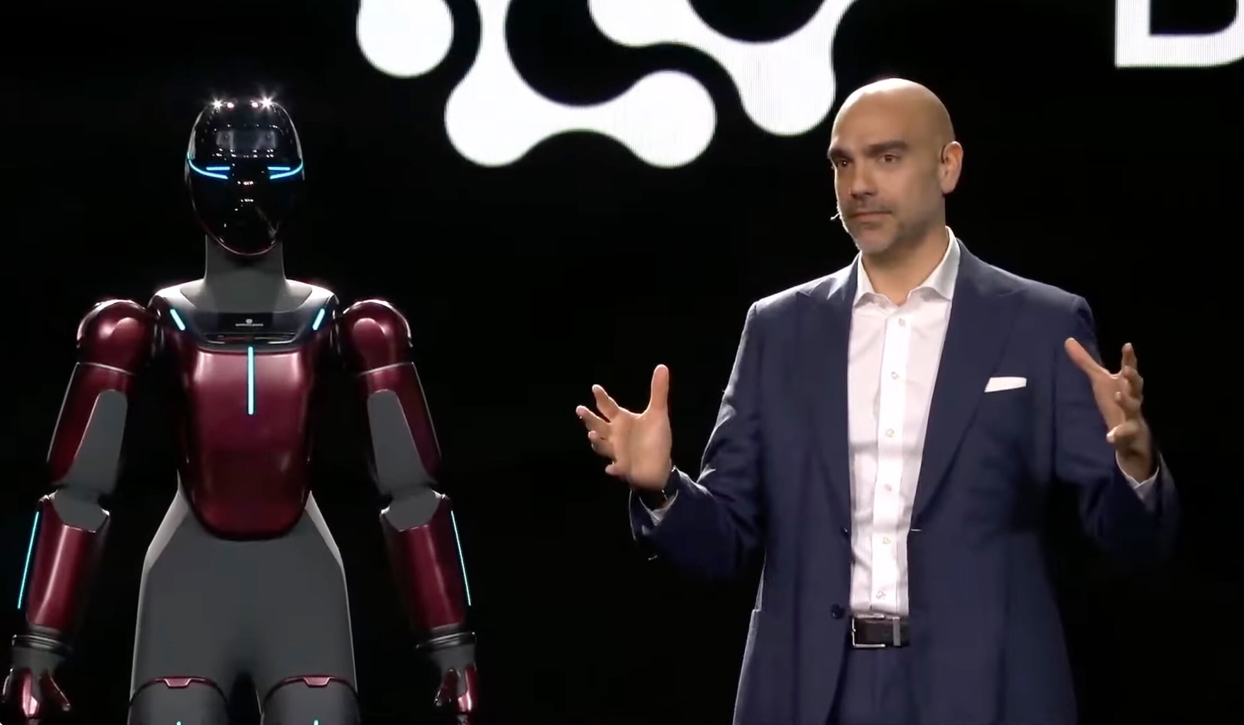 Debutta a Las Vegas Gene.01, l’umanoide italiano che punta a logistica e manifatturiero