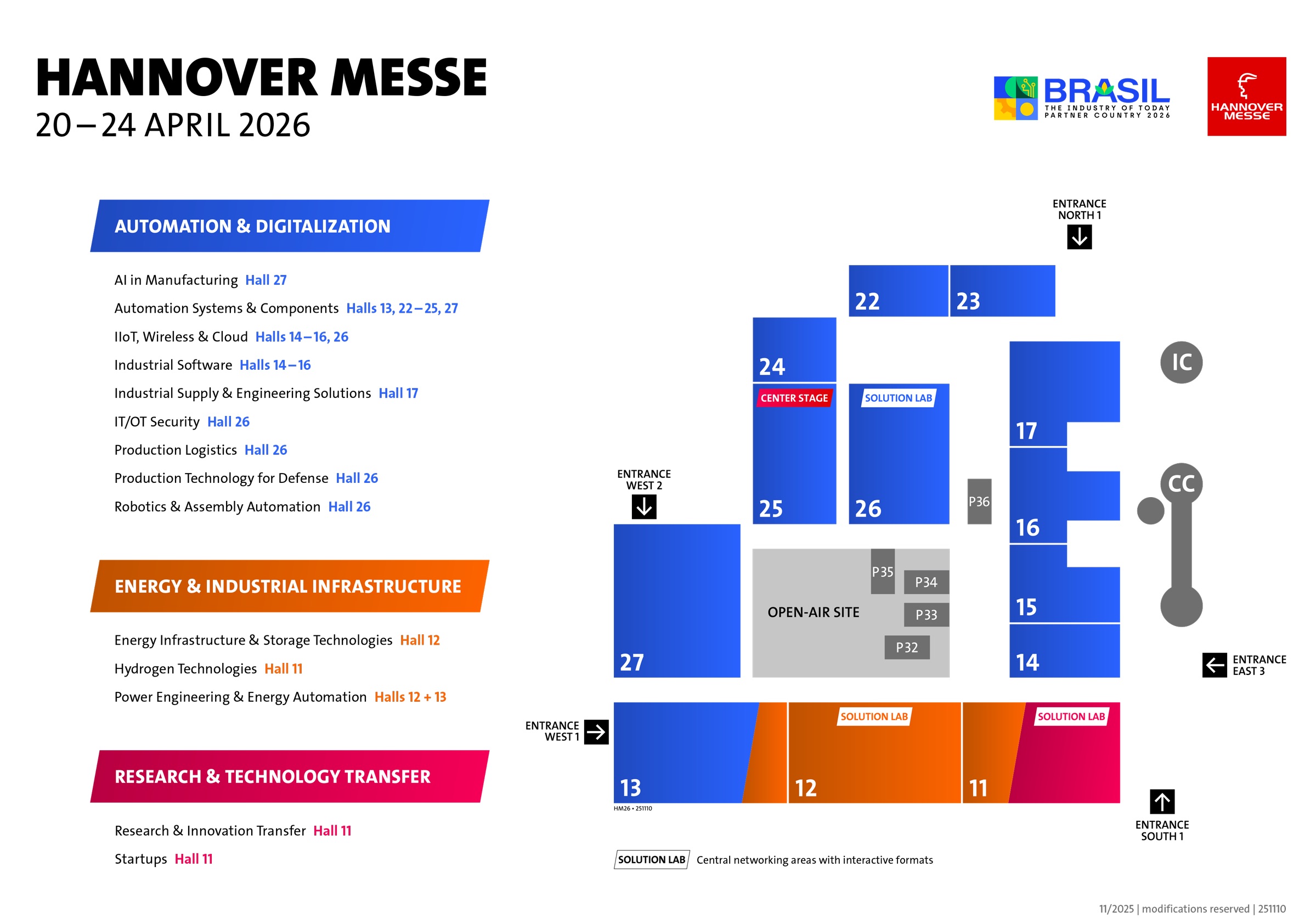 hannover messe 2026 hall plan