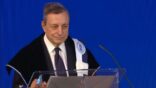 Mario Draghi a Lovanio