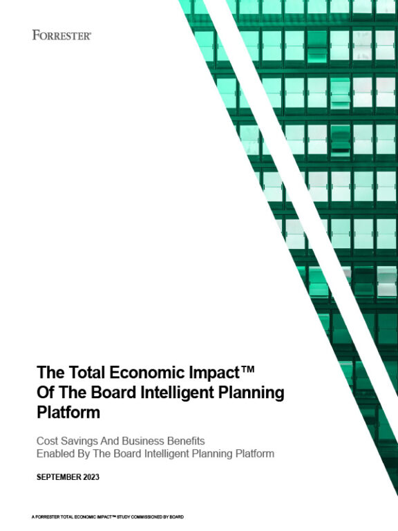Il Total Economic Impact della piattaforma Board Intelligent Planning: risparmi sui costi e vantaggi operativi