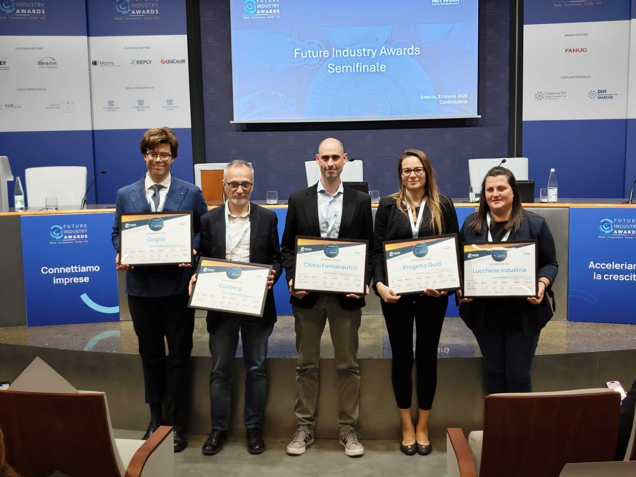 vincitori top tech MADE Future Industry Awards