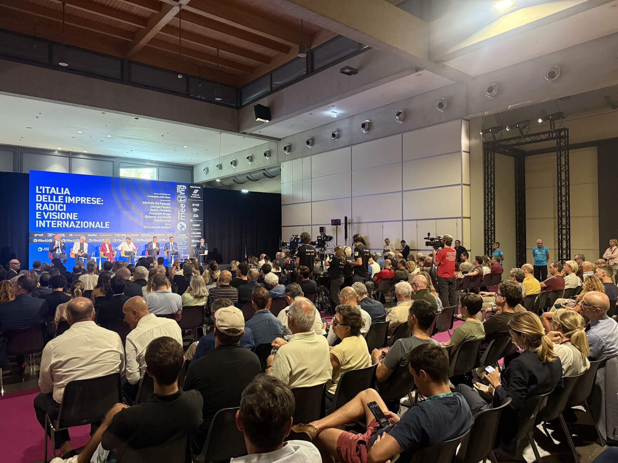 Il ministro Urso al Meeting di Rimini