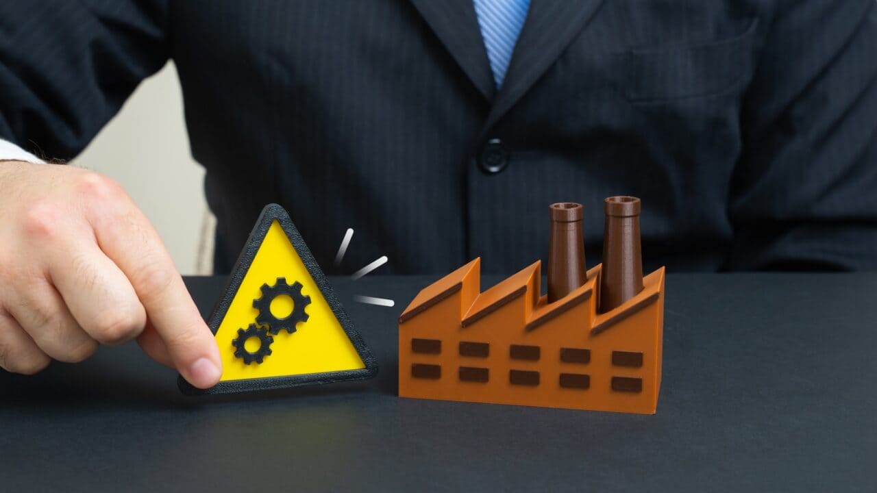 shutterstock_continuita operativa – crisi manifattura